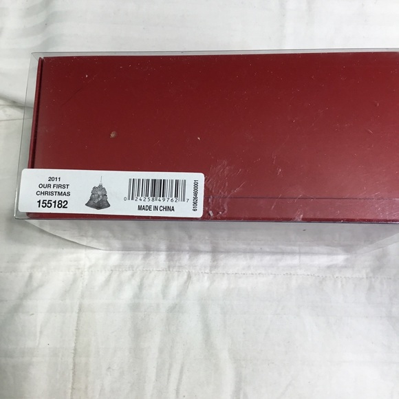 Waterford Marquis 2011 ‘ Our First Christmas’ collection, approx 4.5” tall, NIB - Picture 2 of 2